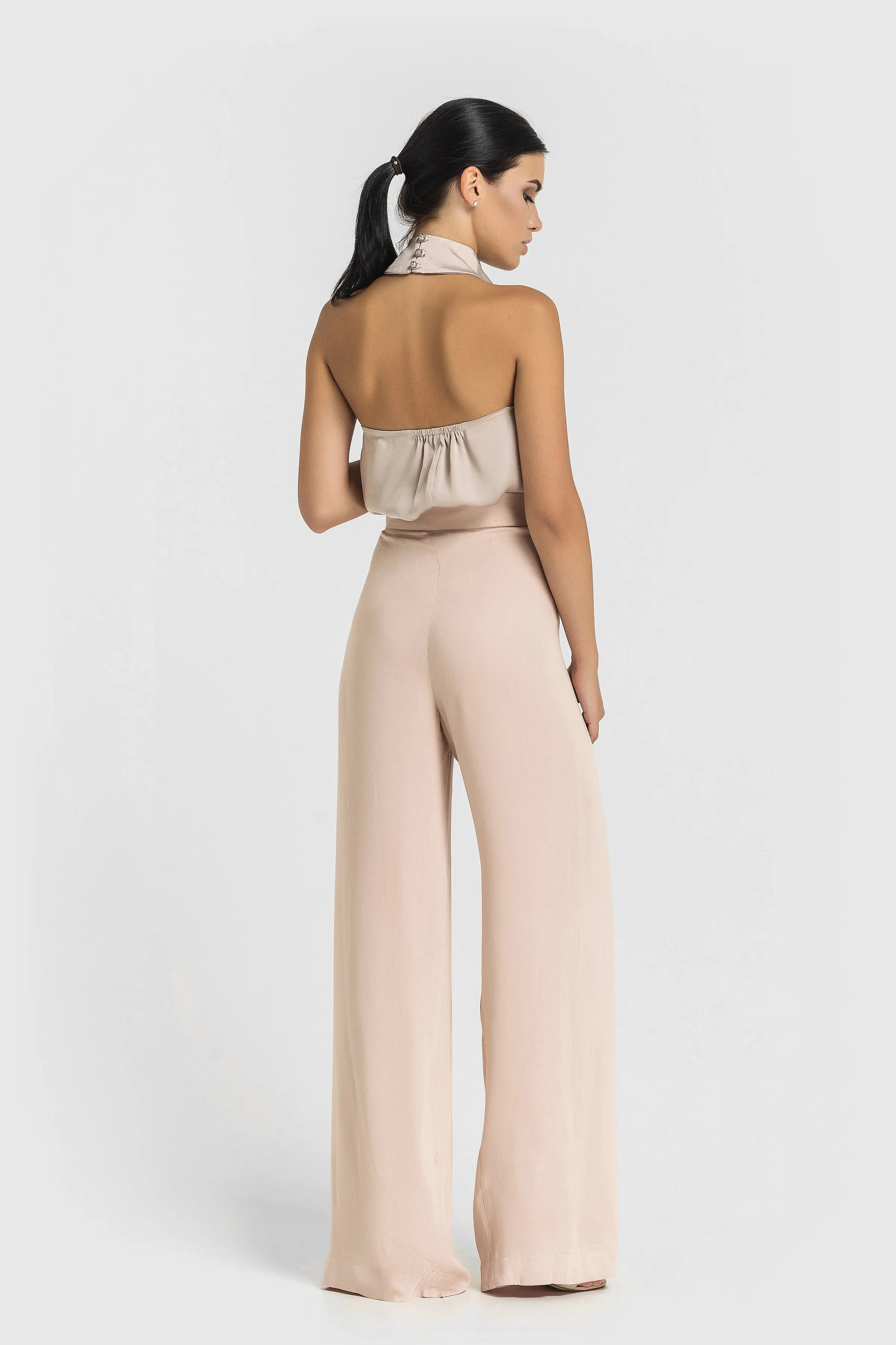 Harem Wrap Palazzo Pants