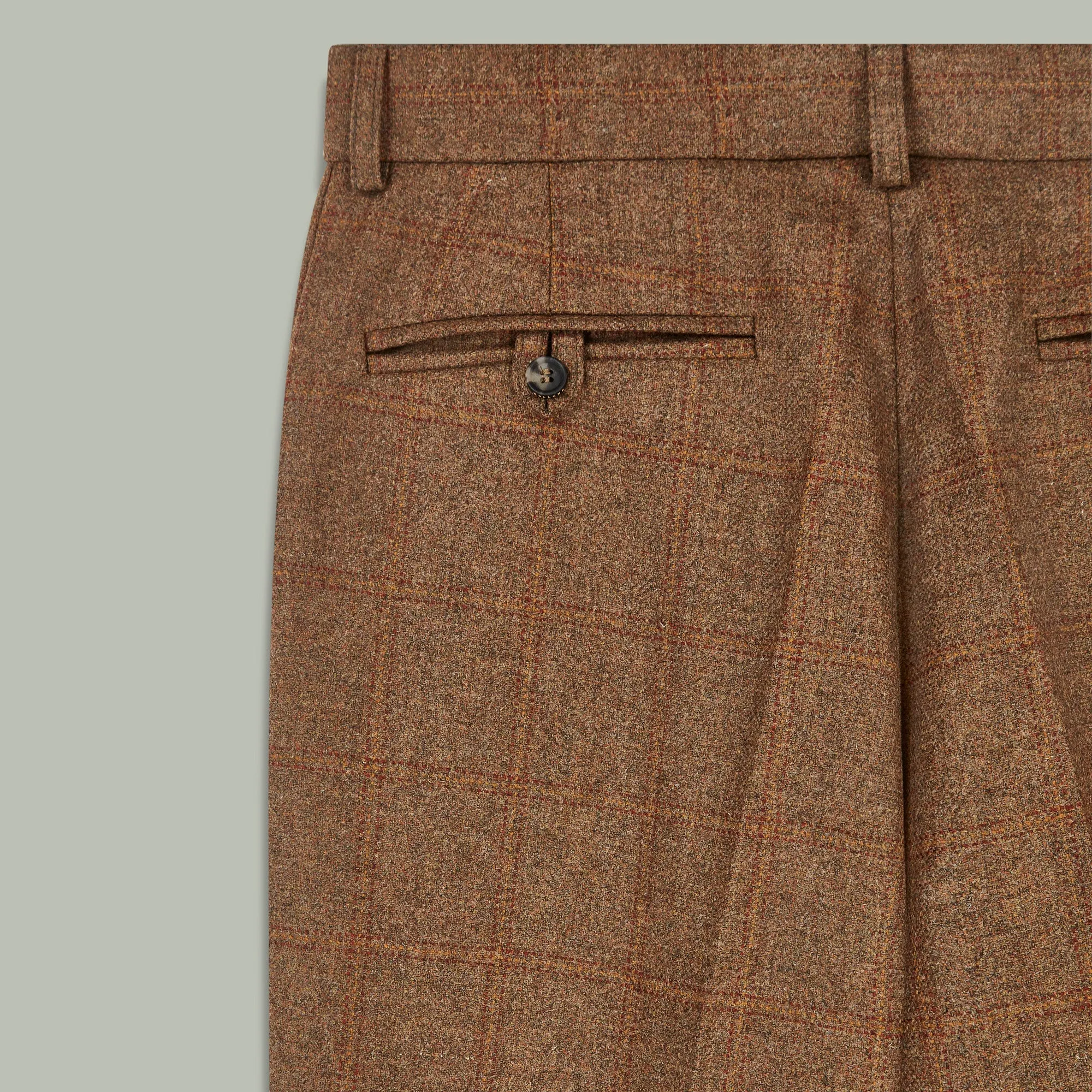 Harrow Tweed Trousers [HAWTHORN]