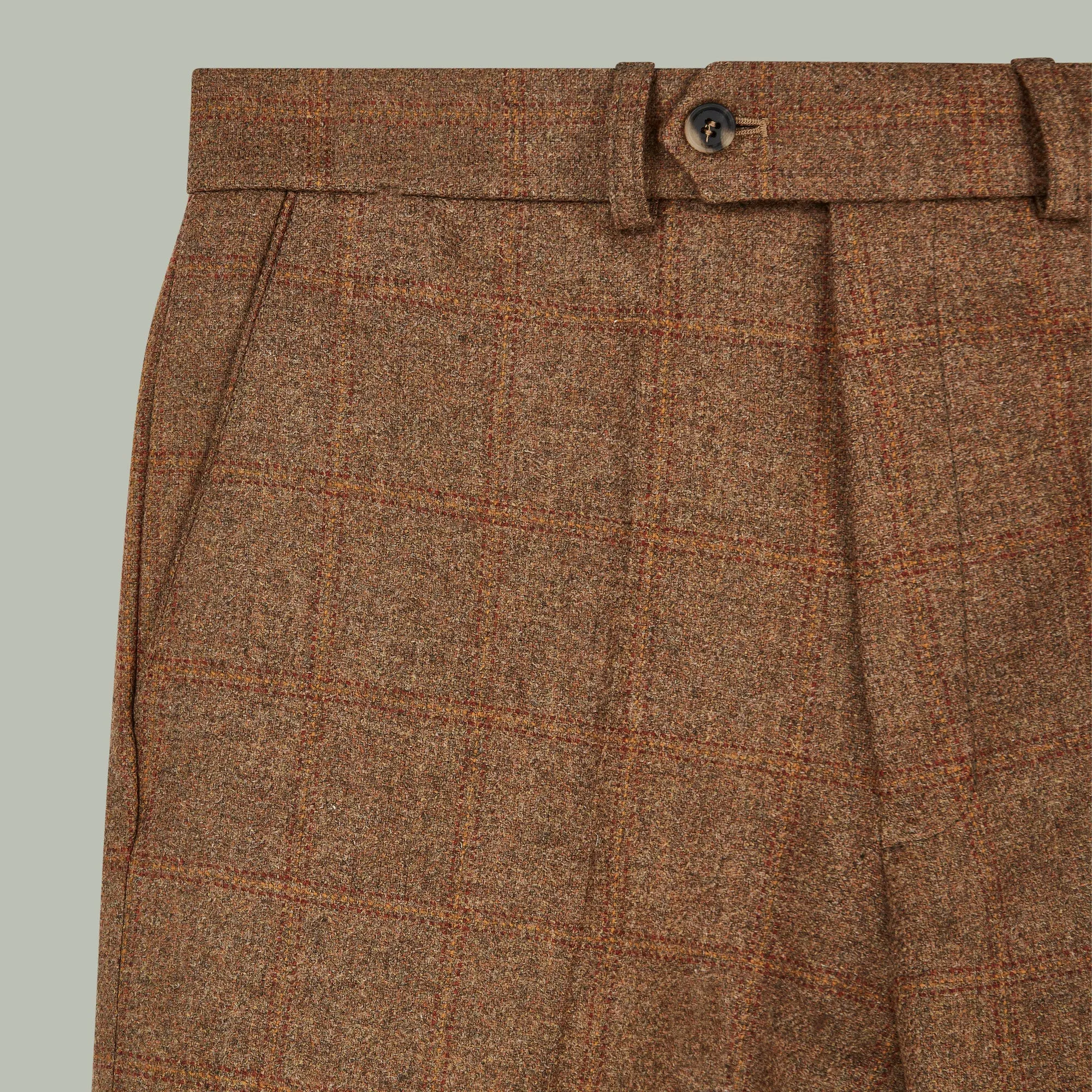 Harrow Tweed Trousers [HAWTHORN]