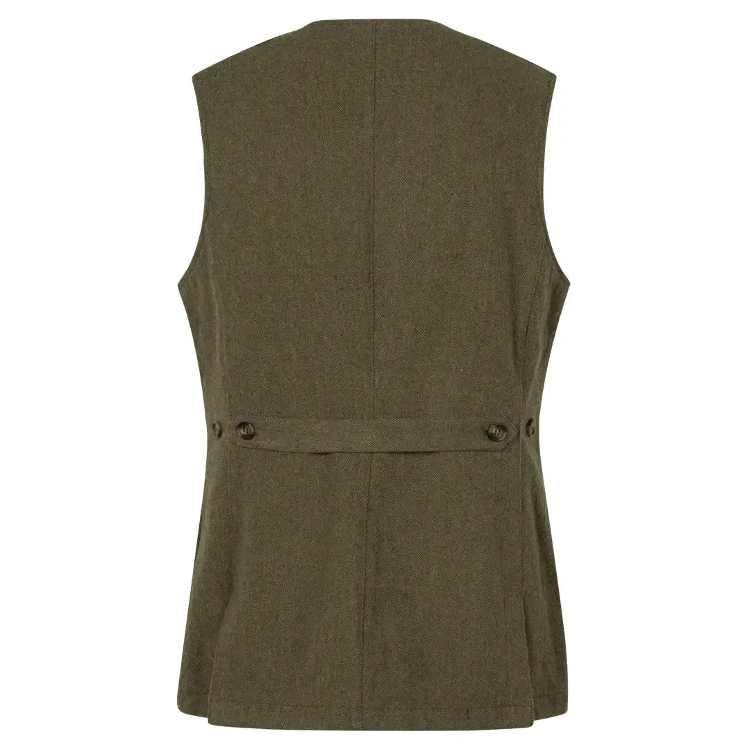 Hillside Harriet Waistcoat - Moss Green by Seeland