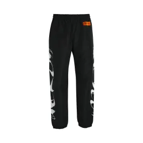 Hp Brush Nylon Track Pants in Black