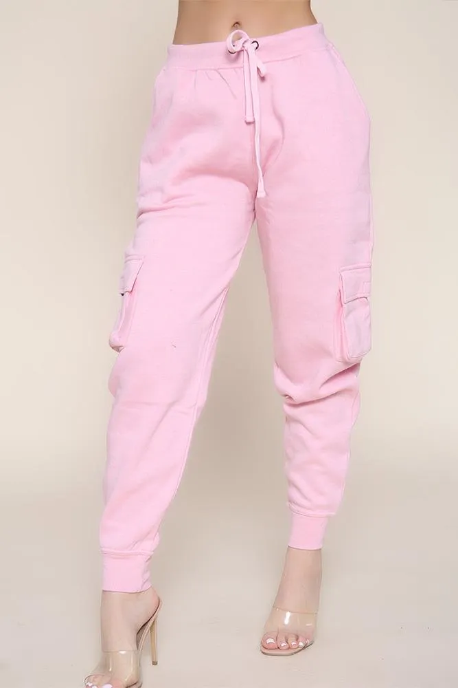 Ladies Fleece Cargo Style Trouser