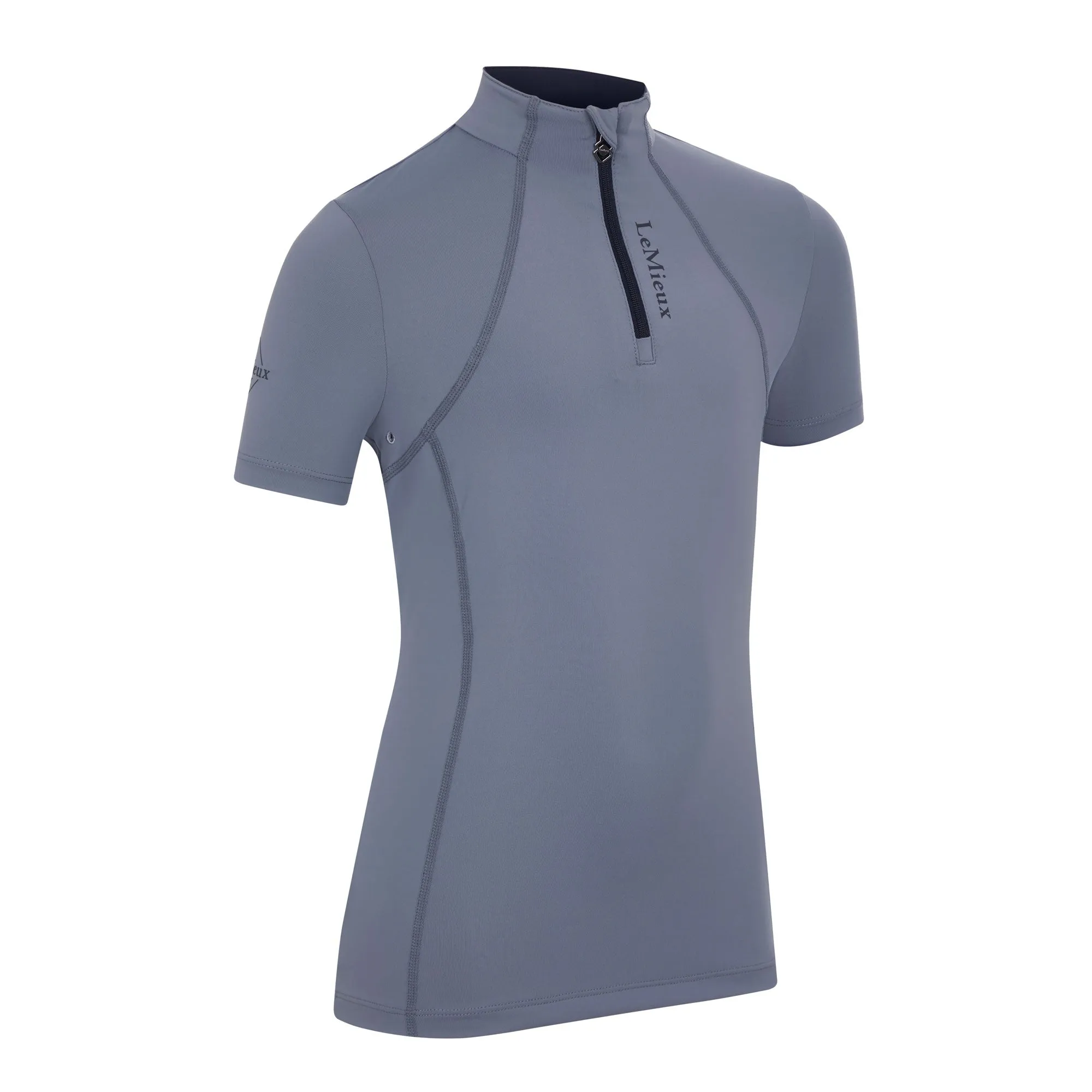 LeMieux Young Rider Jay Blue Short Sleeve Baselayer