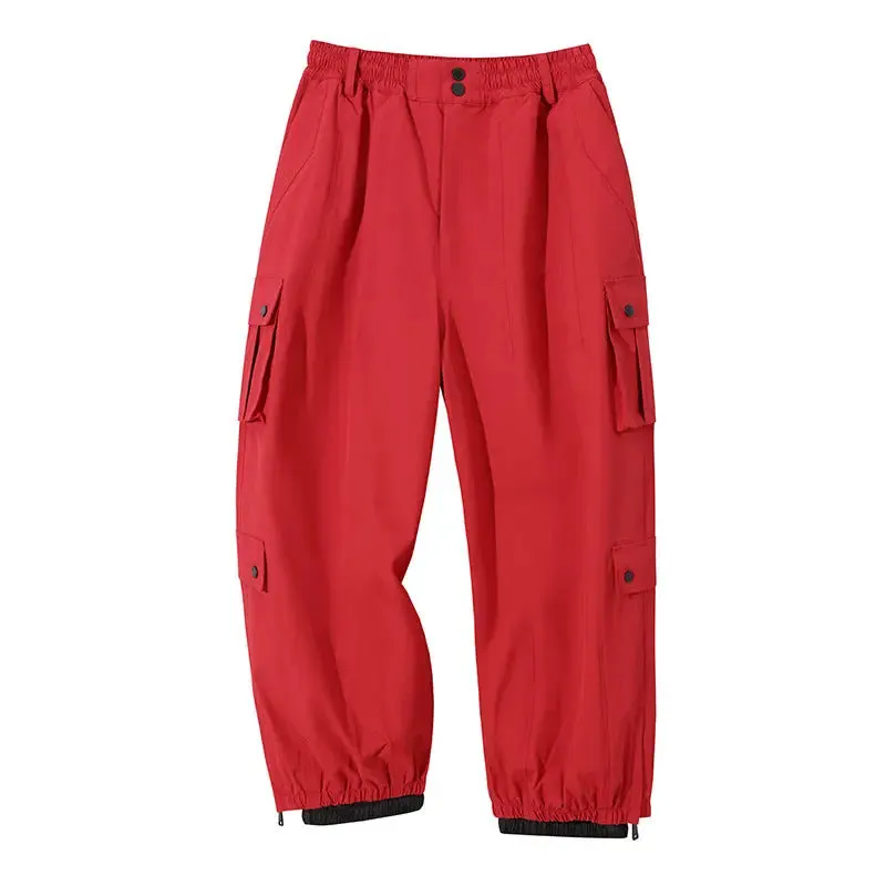 Loose Snowboarding Trousers Thermal Sports Trousers for Men