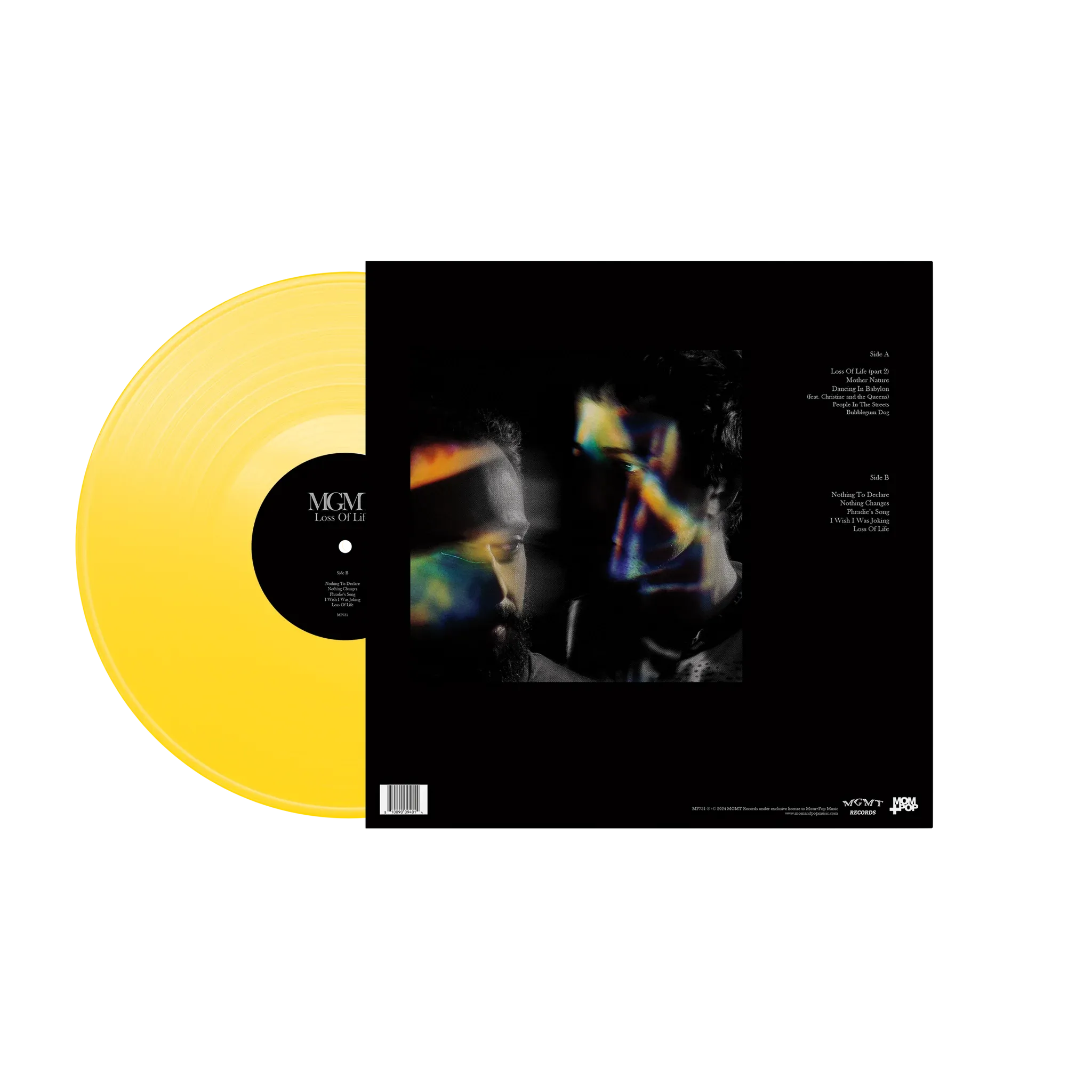 Loss Of Life Canary Yellow LP