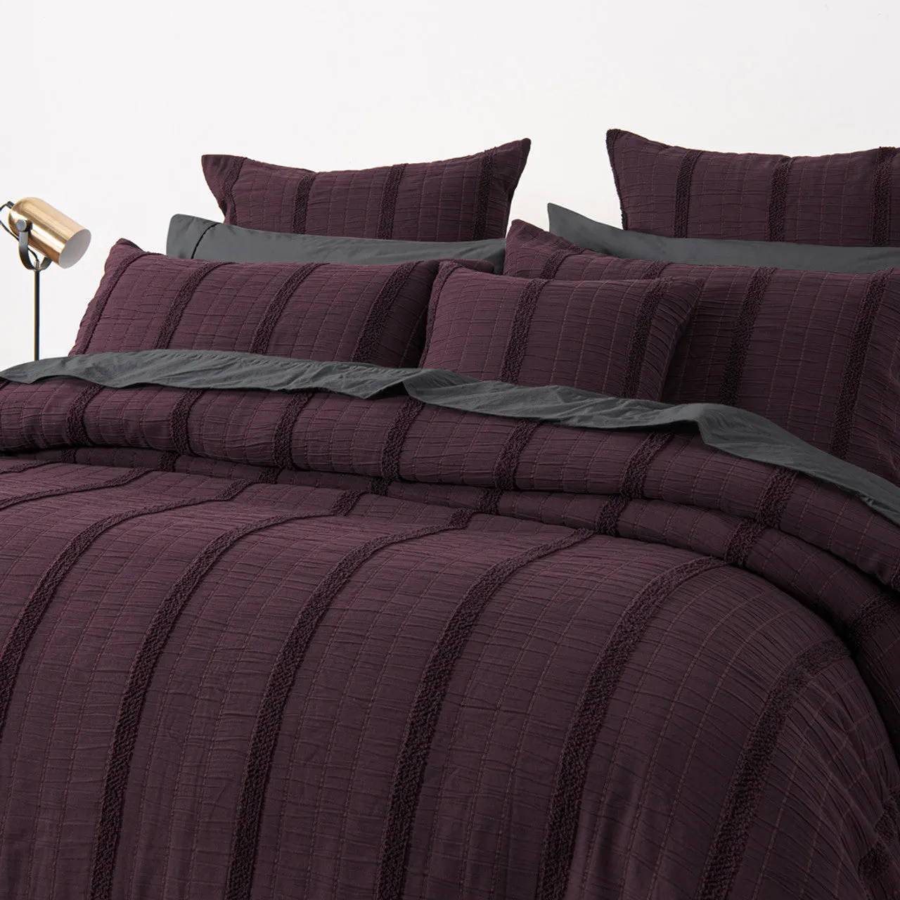 Malua Grape European Pillowcase by Bianca