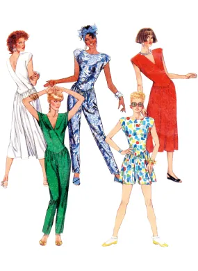 McCall's sewing pattern 8500 Knit Dress and Jumpsuits