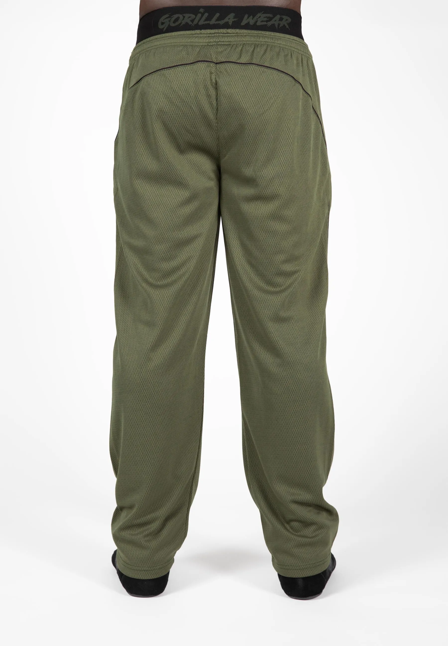 Mercury Mesh Pants - Army Green/Black