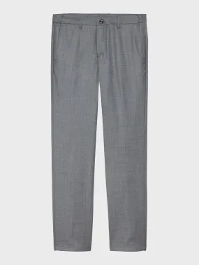 Mersino Grey Luxury Wool Trousers - Woven in Italy