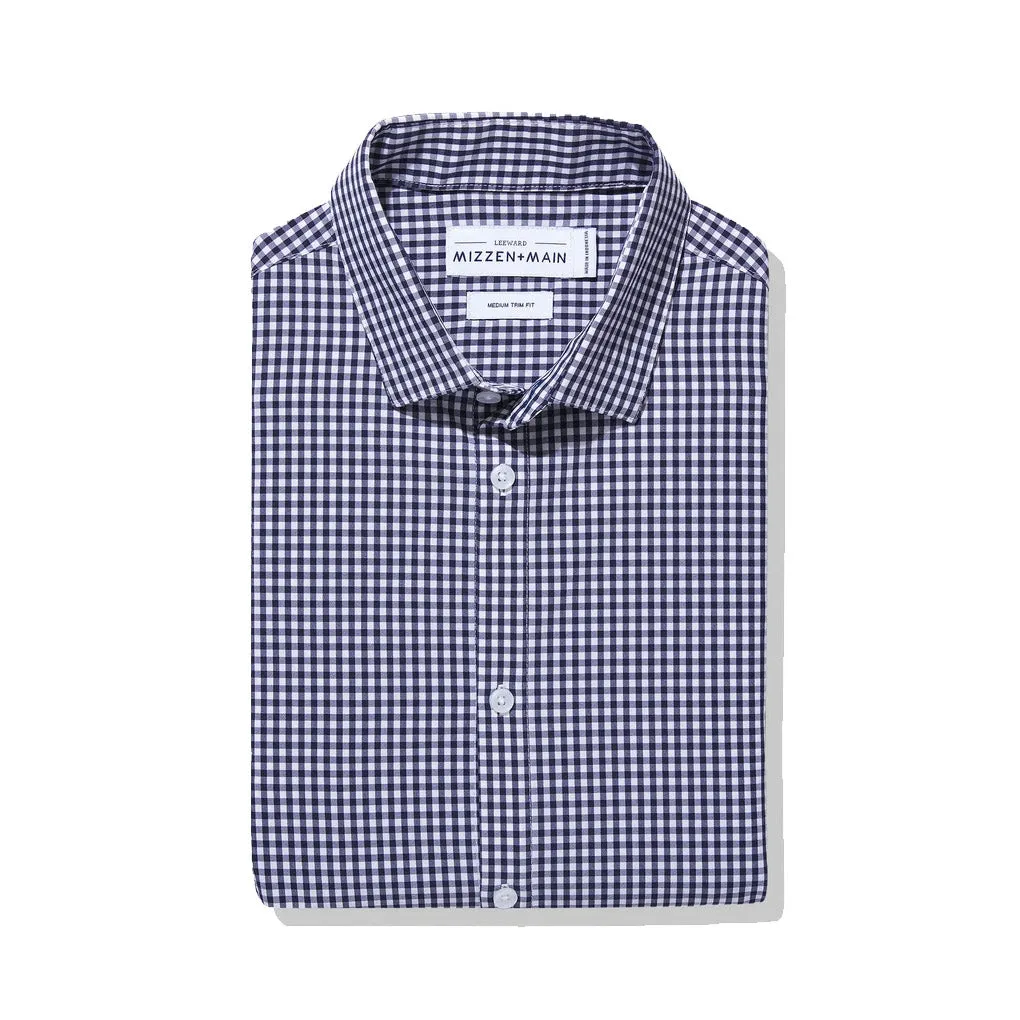 Mizzen   Main Leeward Classic Relaxed Fit Long Sleeve Mens Dress Shirt