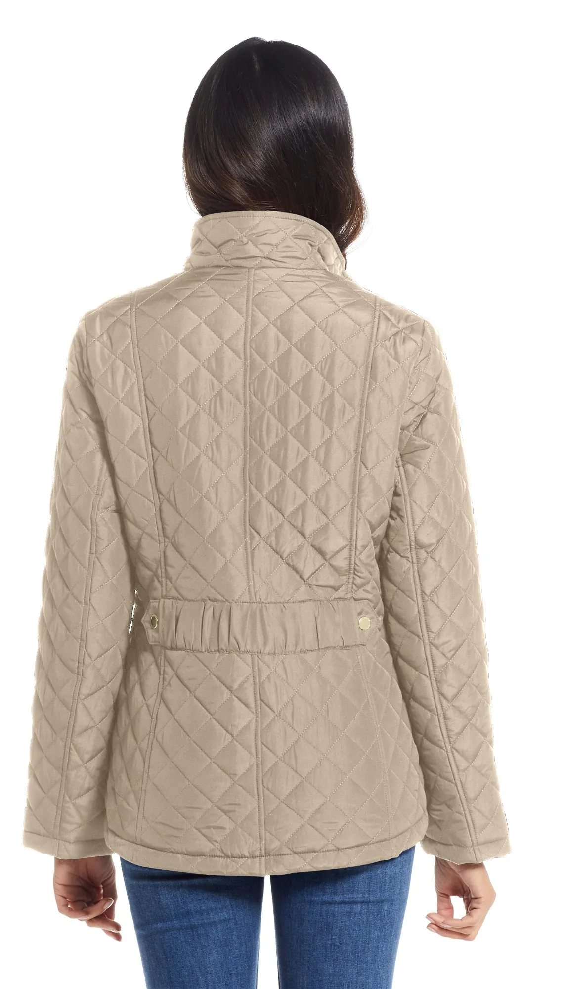 MODERN QUILTED BARN JACKET