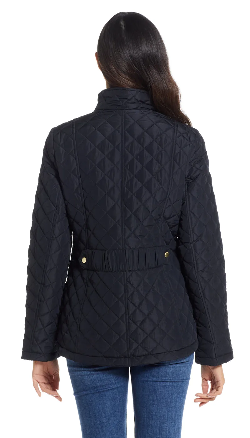 MODERN QUILTED BARN JACKET