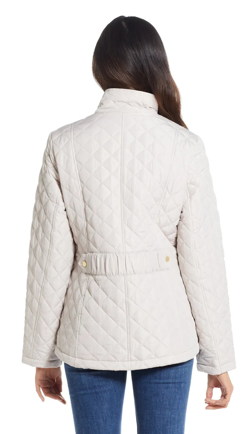 MODERN QUILTED BARN JACKET