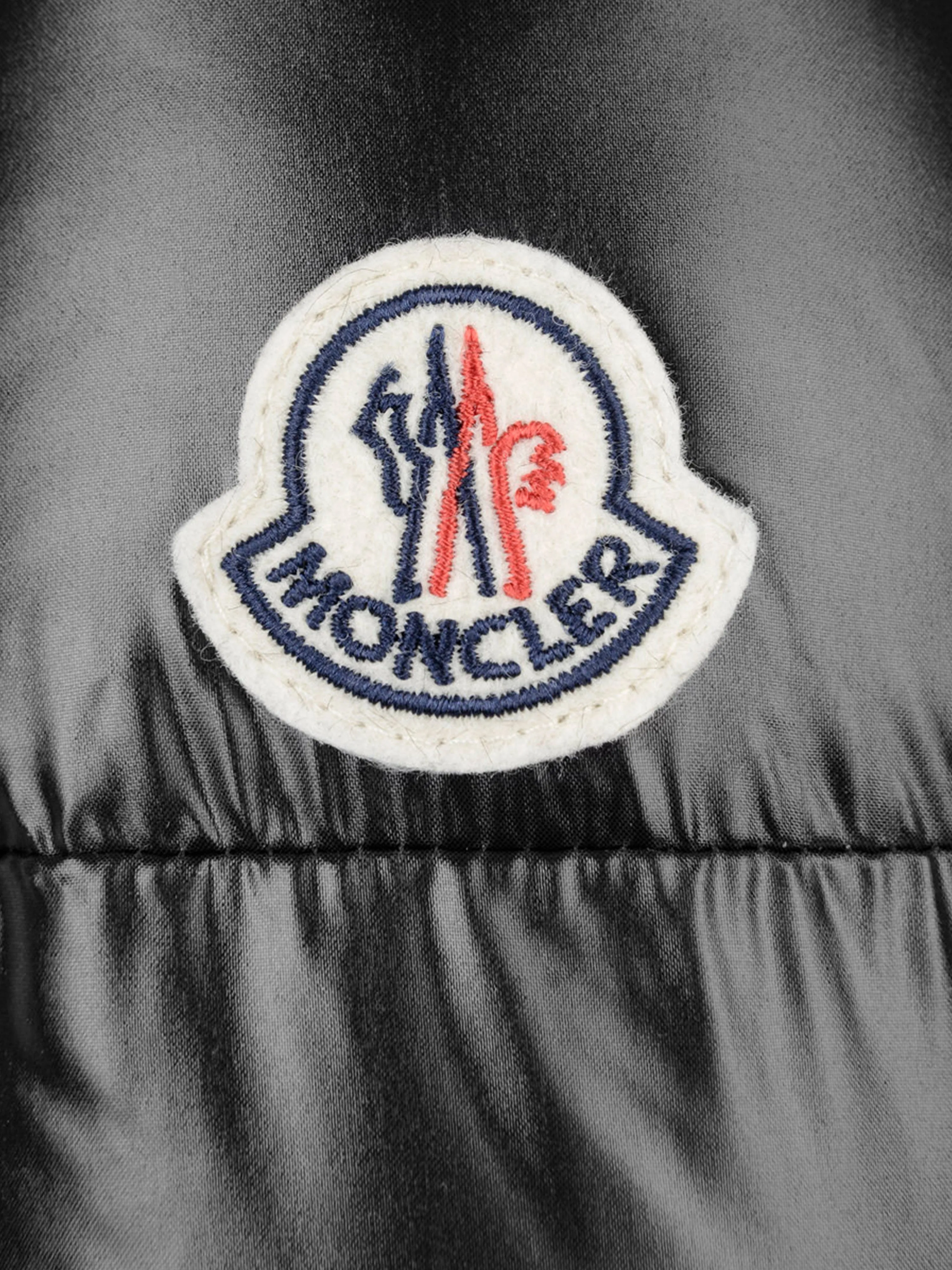 Moncler Enfant Moncler Girls Down Padded Logo Jacket