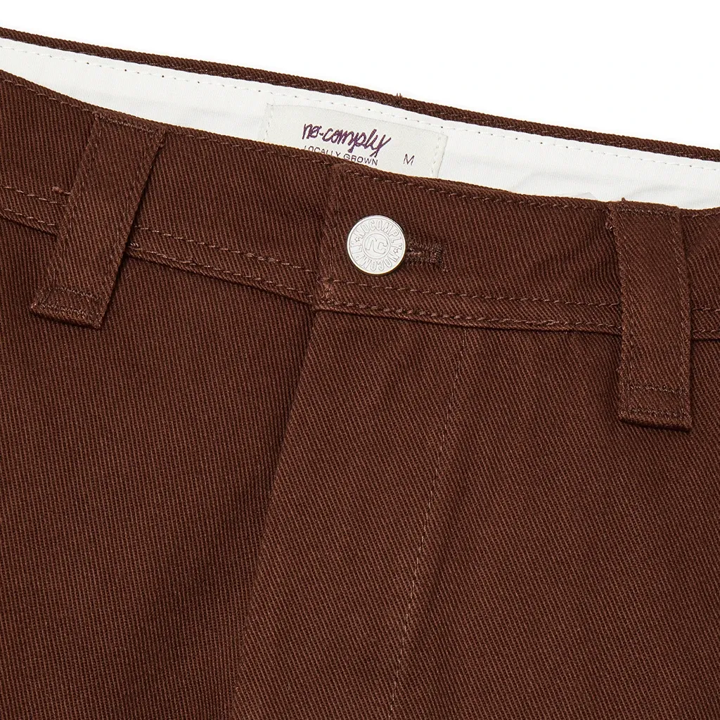 No-Comply Chino Skate Pant - Brown