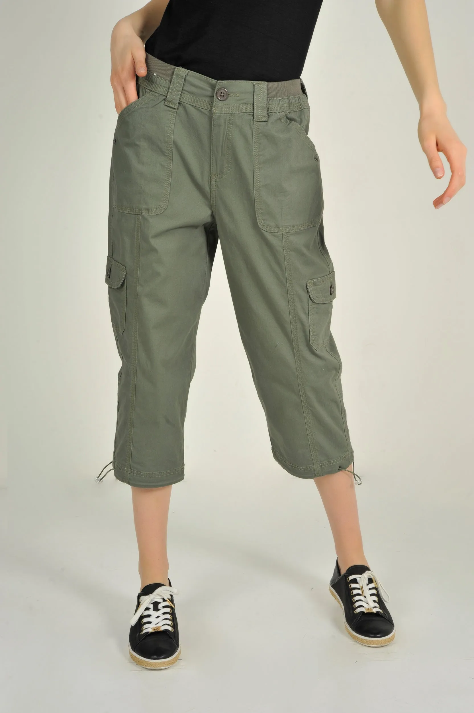 Pantalon capri cargo - 8266018 - (E-C16)