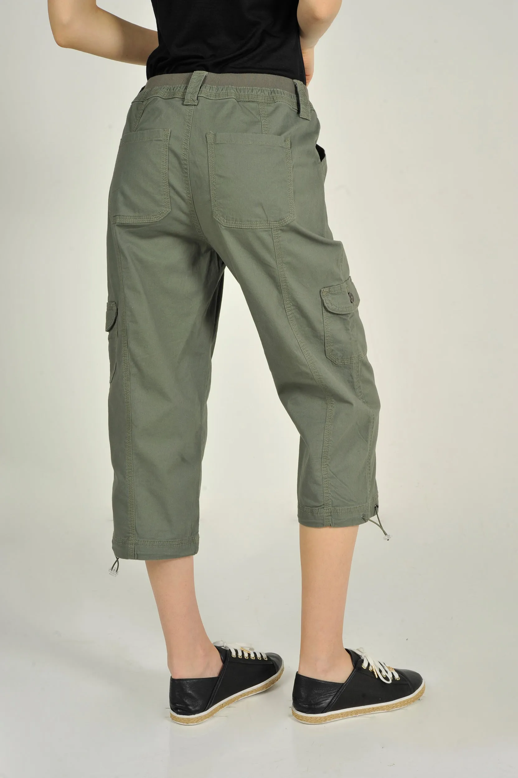 Pantalon capri cargo - 8266018 - (E-C16)