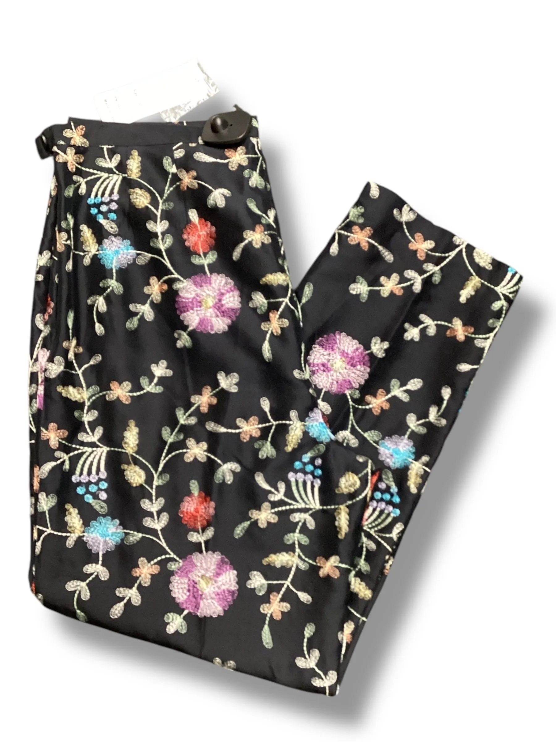 Pants Dress By Silkland In Floral Print, Size: 14p