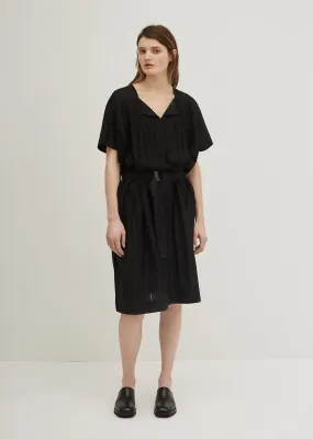 Parallel Jersey Wrap Dress