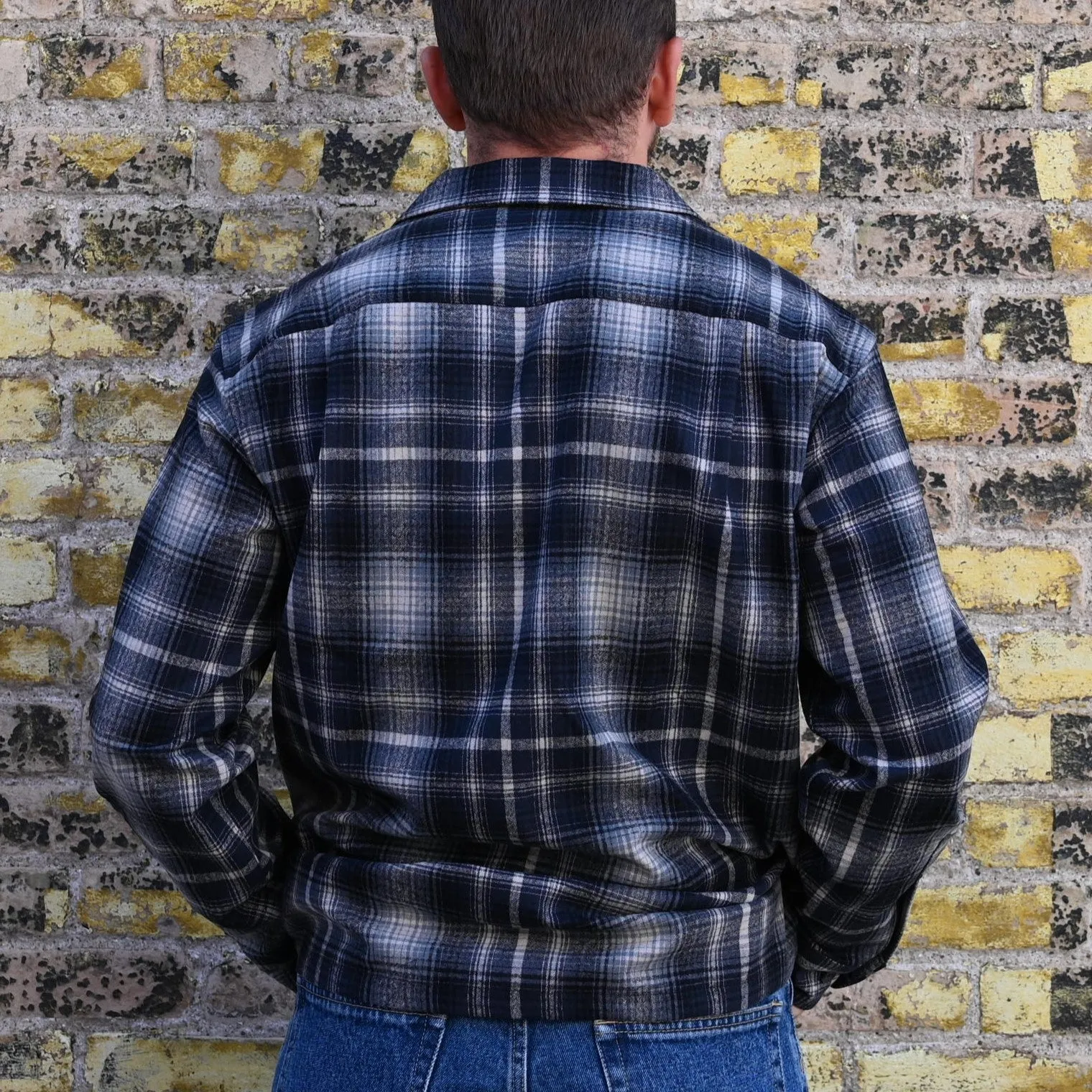 Pendleton Board Shirt Grey Tan Ombre MX