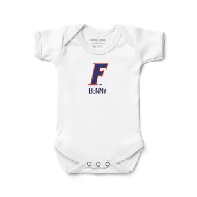 Personalized Florida Gators Slanted F Bodysuit