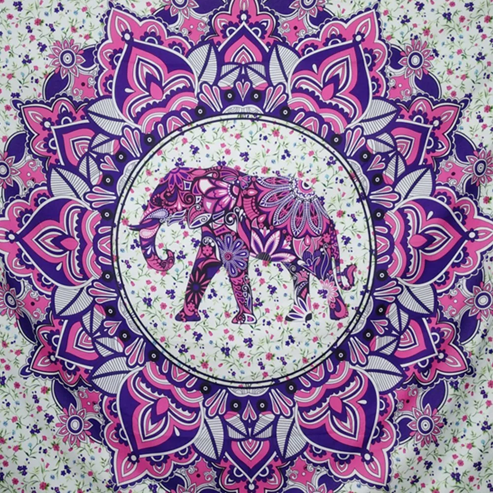 Pink Elephant Tapestry