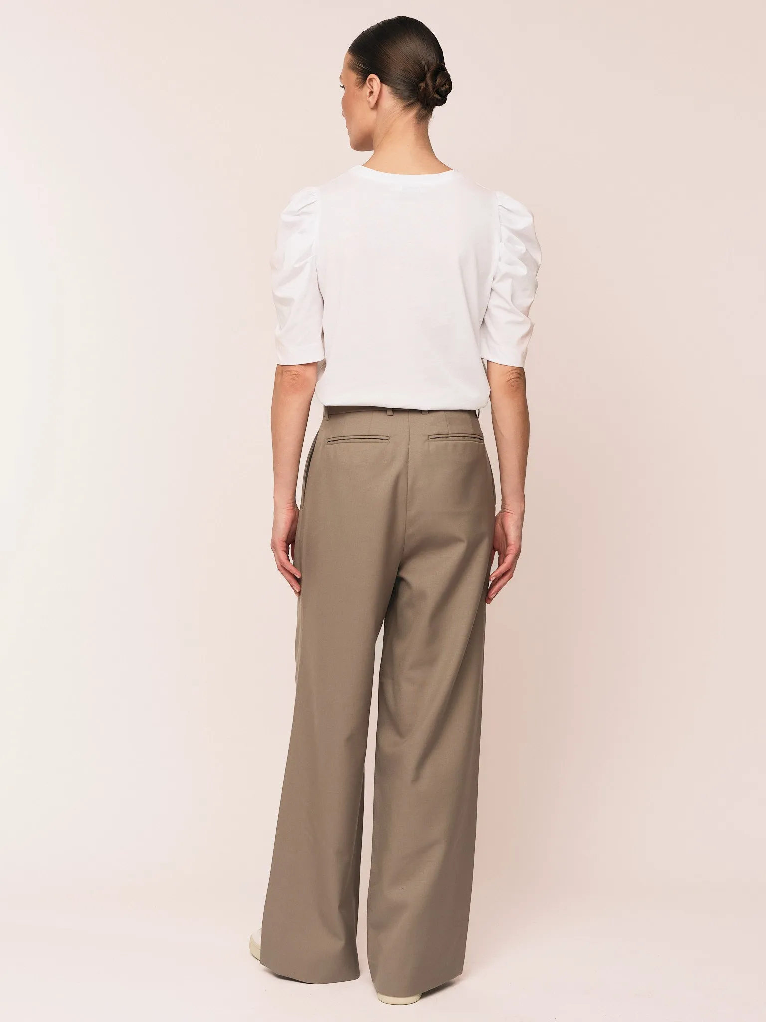 Piruette Wide Trouser - Sand