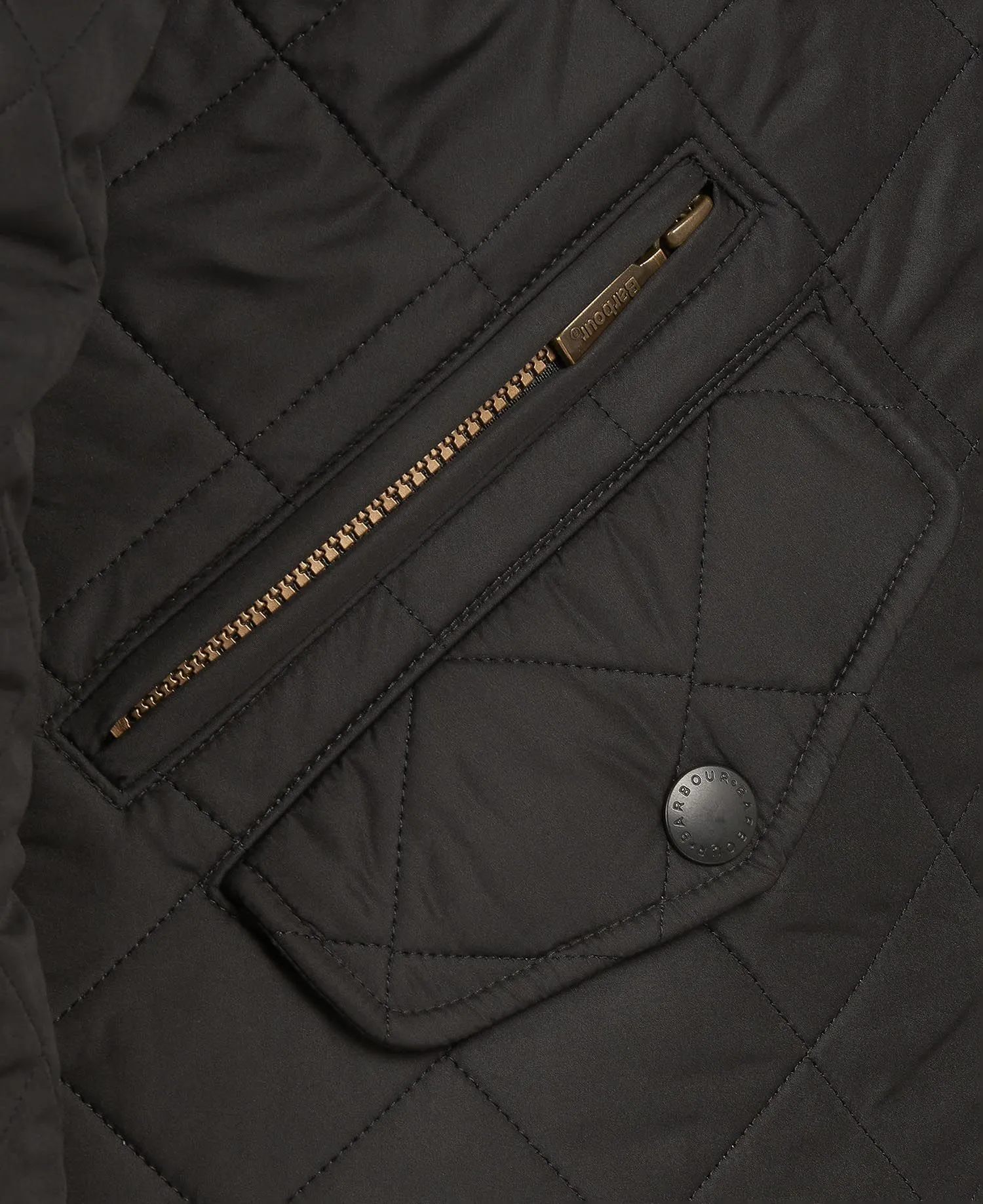 Powell Quilted Jacket - Black