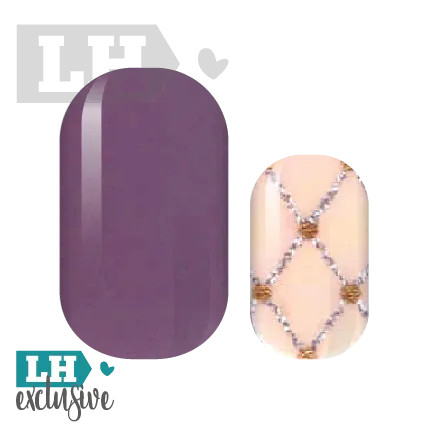 Pretty in Purple Nail Wraps