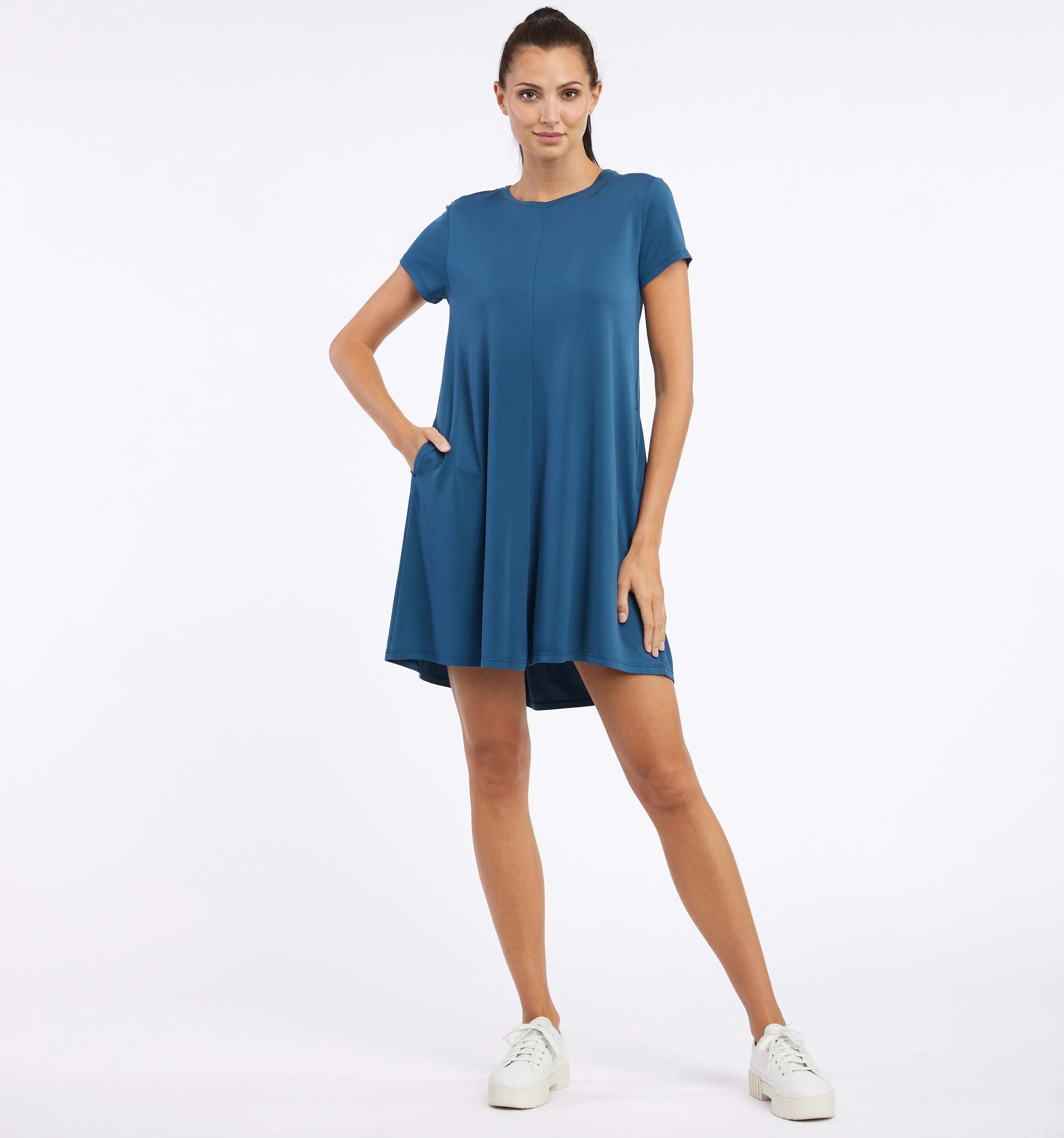 Ragwear chickie T-shirt dress with pockets