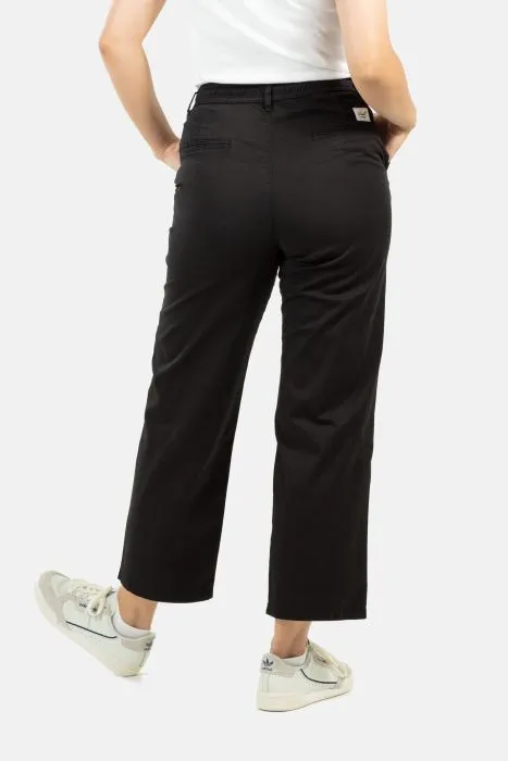 Reflex Women Loose Chino Light Weight - Black