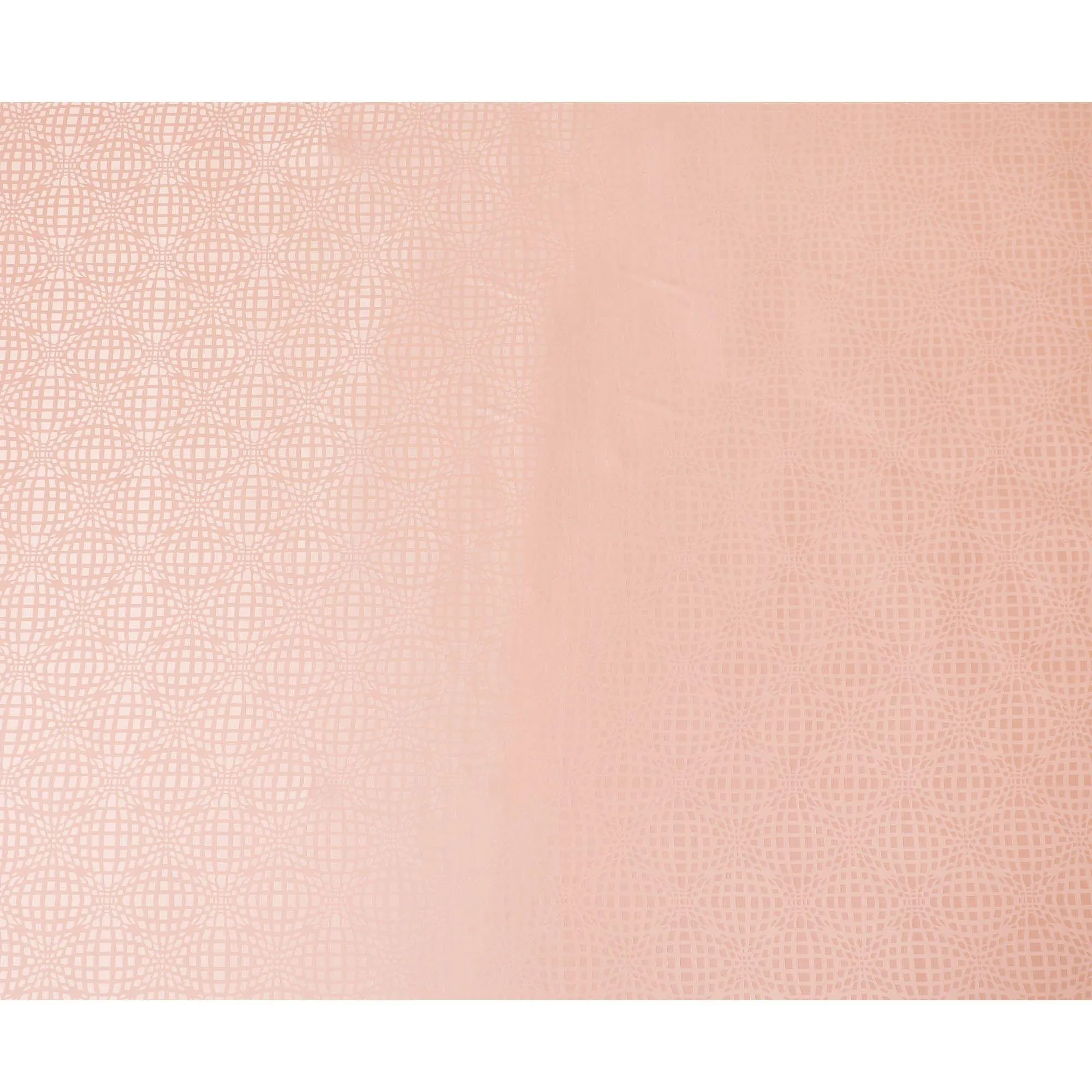 Rose pink premium pure silk crepe fabric with same tone jacquard in fancy design-D11954