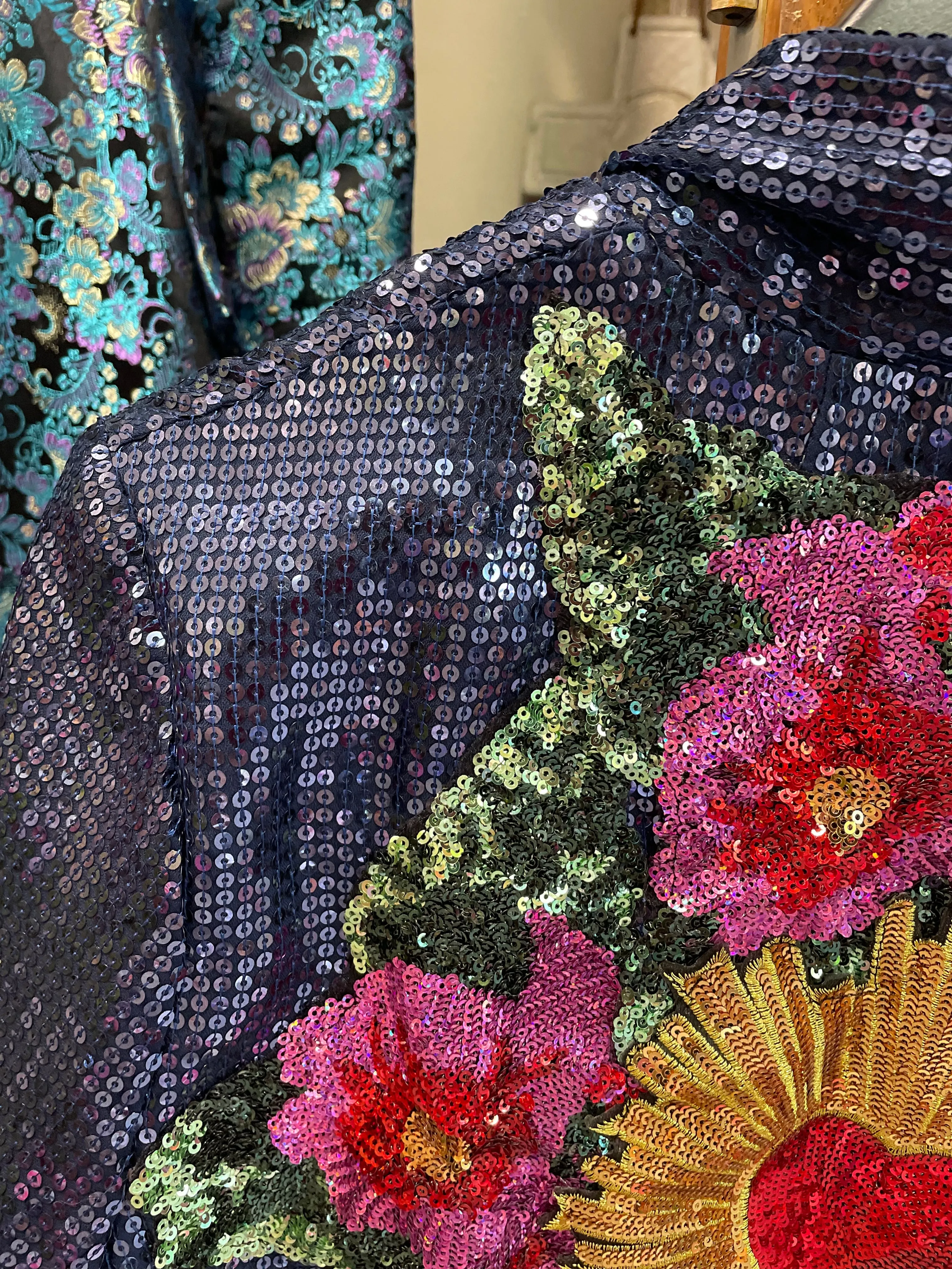 Sacred Heart Garden Custom Made Sequinned Jacket