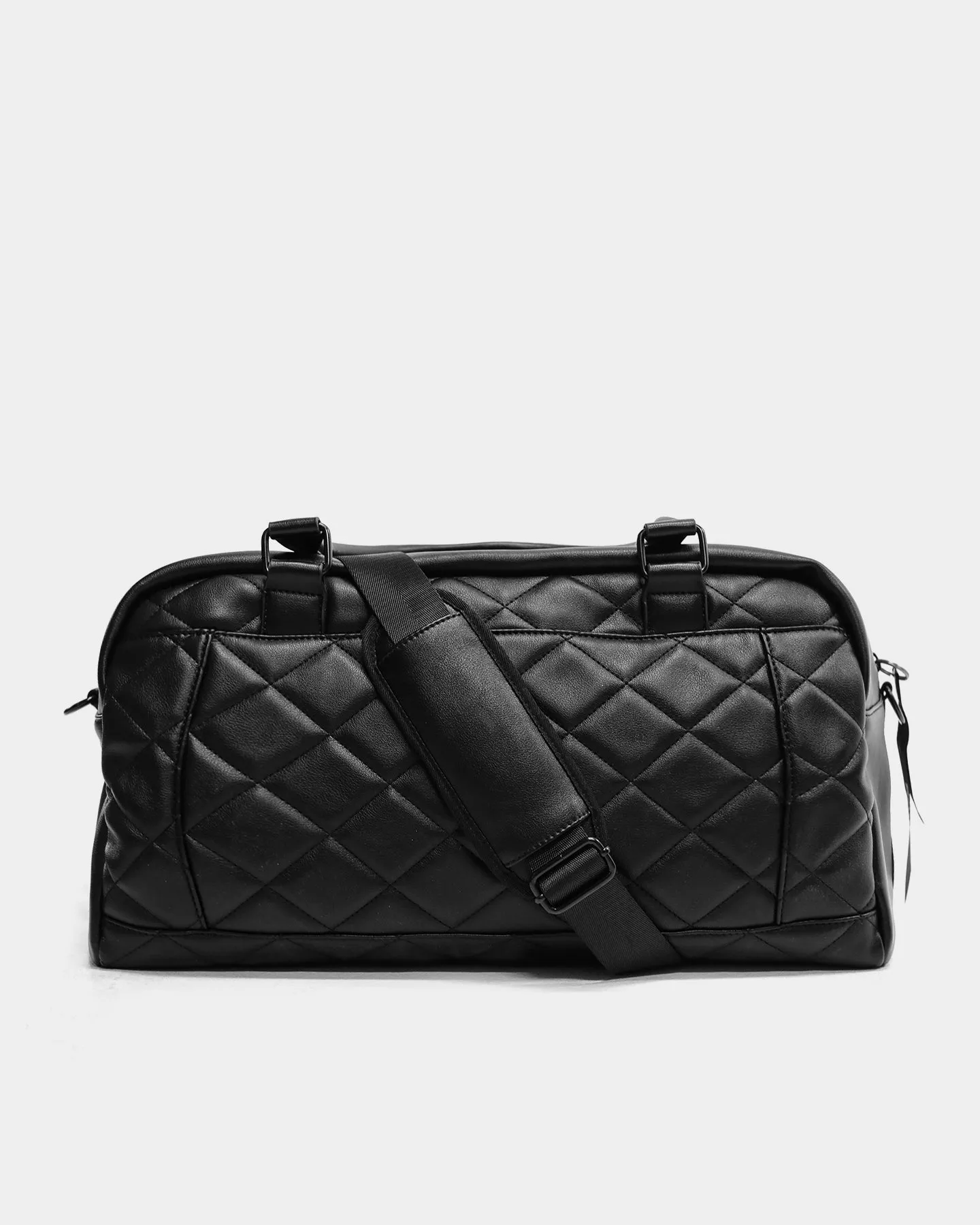 Saint Morta Quilted Duffle Bag Black