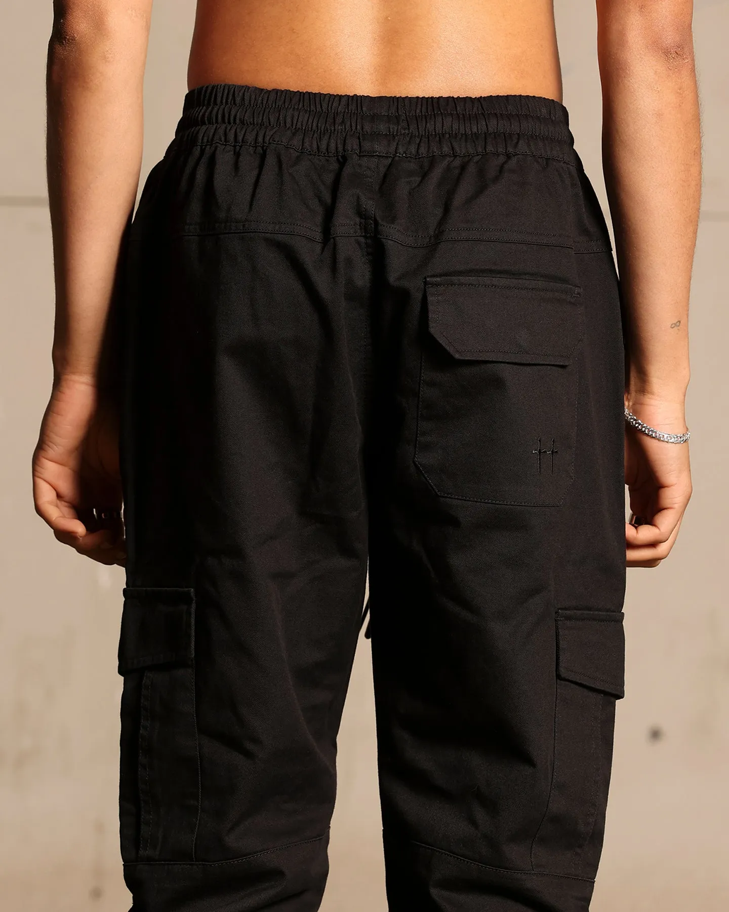 Saint Morta Utility Joggers Black