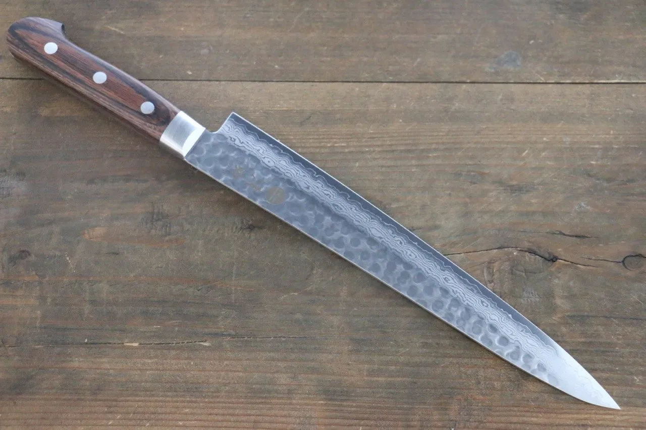 Sakai Takayuki VG10 17 Layer Damascus Sujihiki 240mm