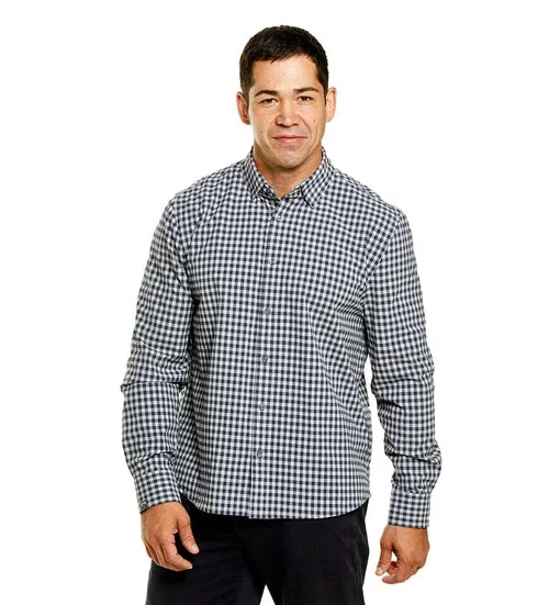 Storm Creek Influencer Gingham 4-Way Stretch Eco-Woven Shirt