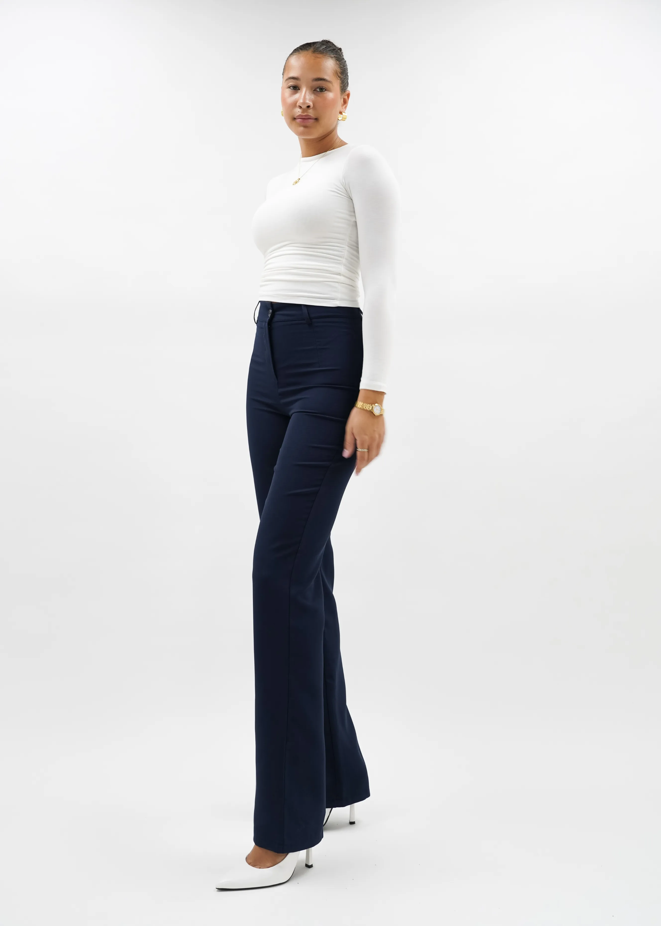 Straight leg pants classic night blue (REGULAR)