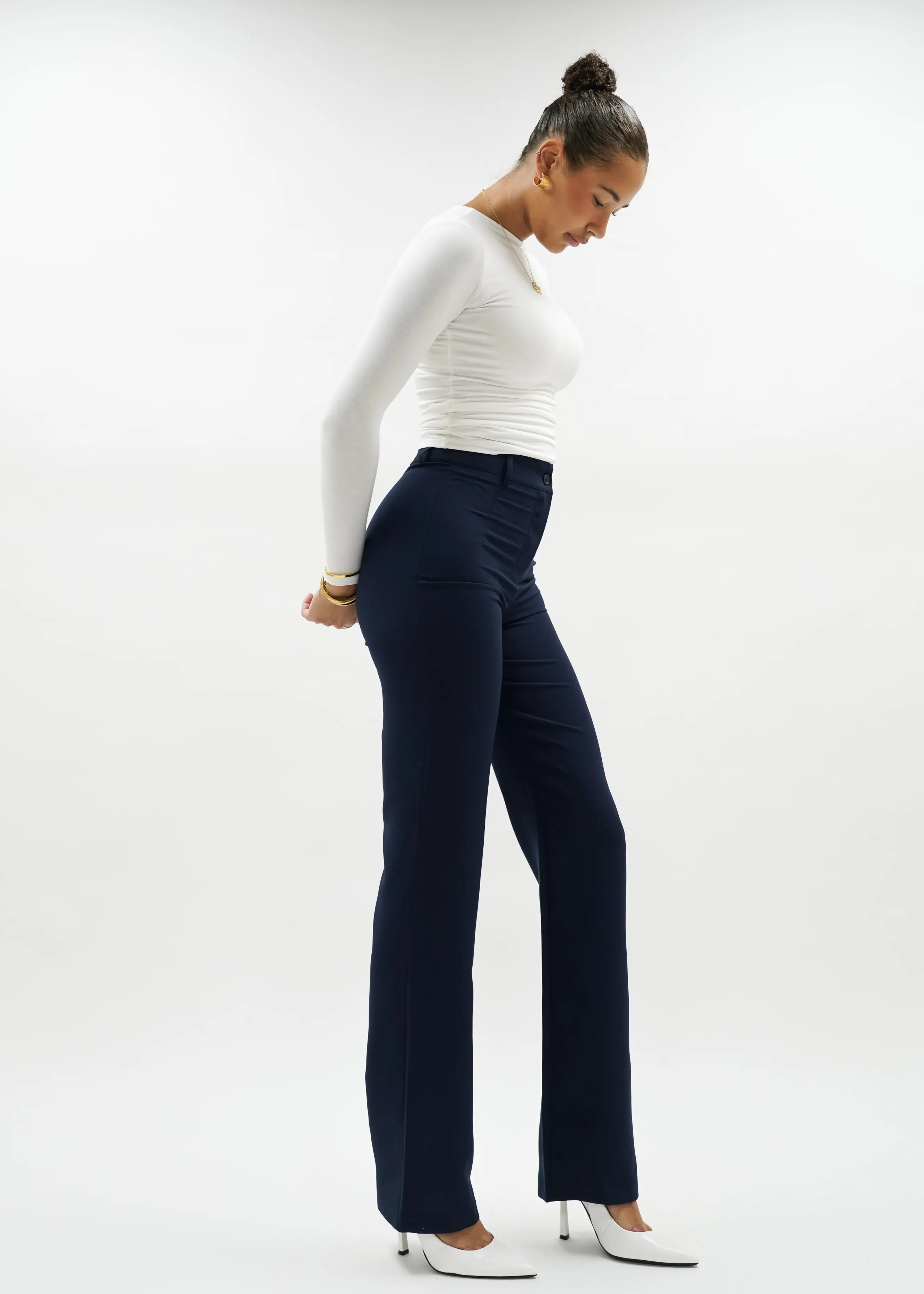 Straight leg pants classic night blue (REGULAR)