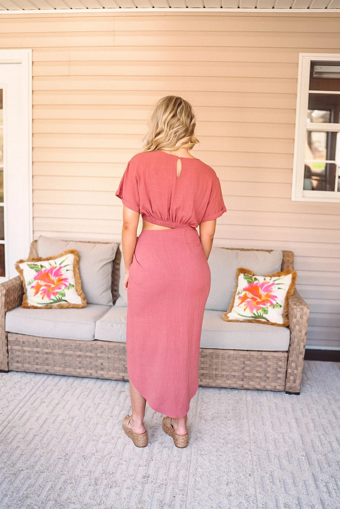 Sunset Promises Sienna Midi Dress