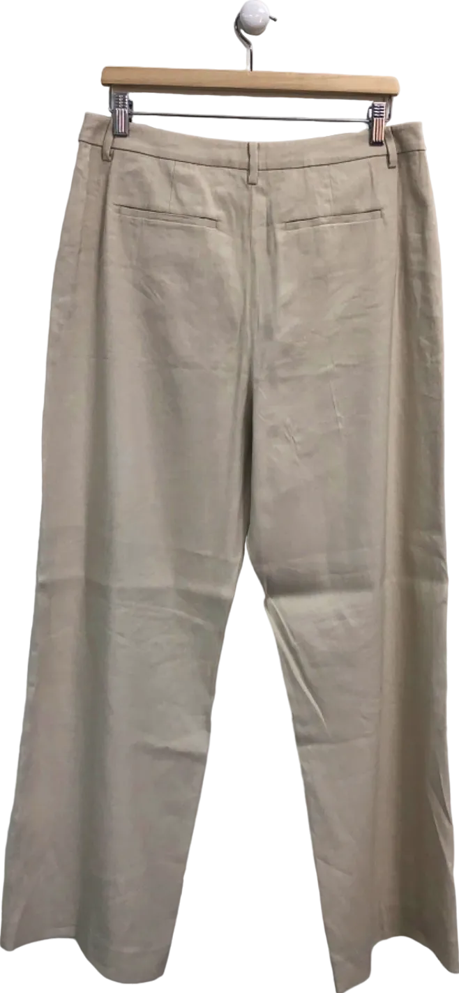 The White Company Beige Trousers UK 12