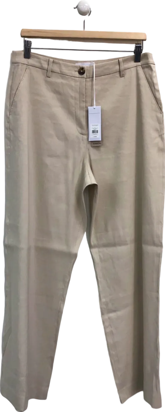 The White Company Beige Trousers UK 12