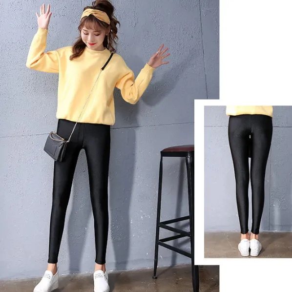 Thermal Leggings For Women Autumn & Winter Velvet High Waist Warm Thermal Leggings Women Stretchy Pants