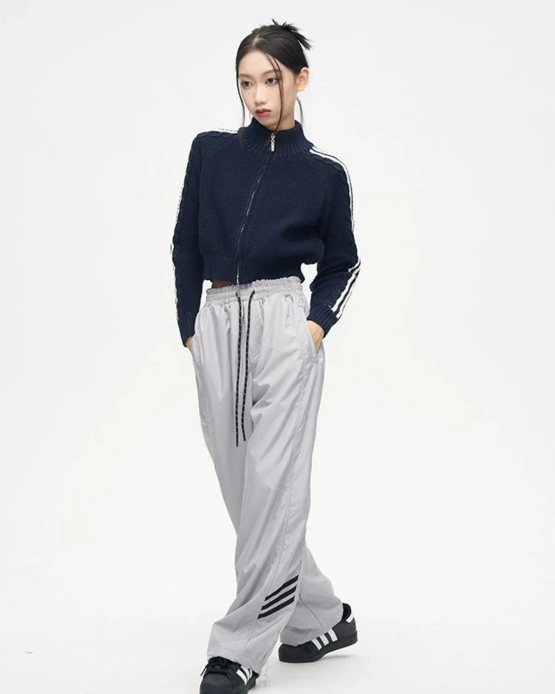 Tuck Wide Line Pants 77F0003