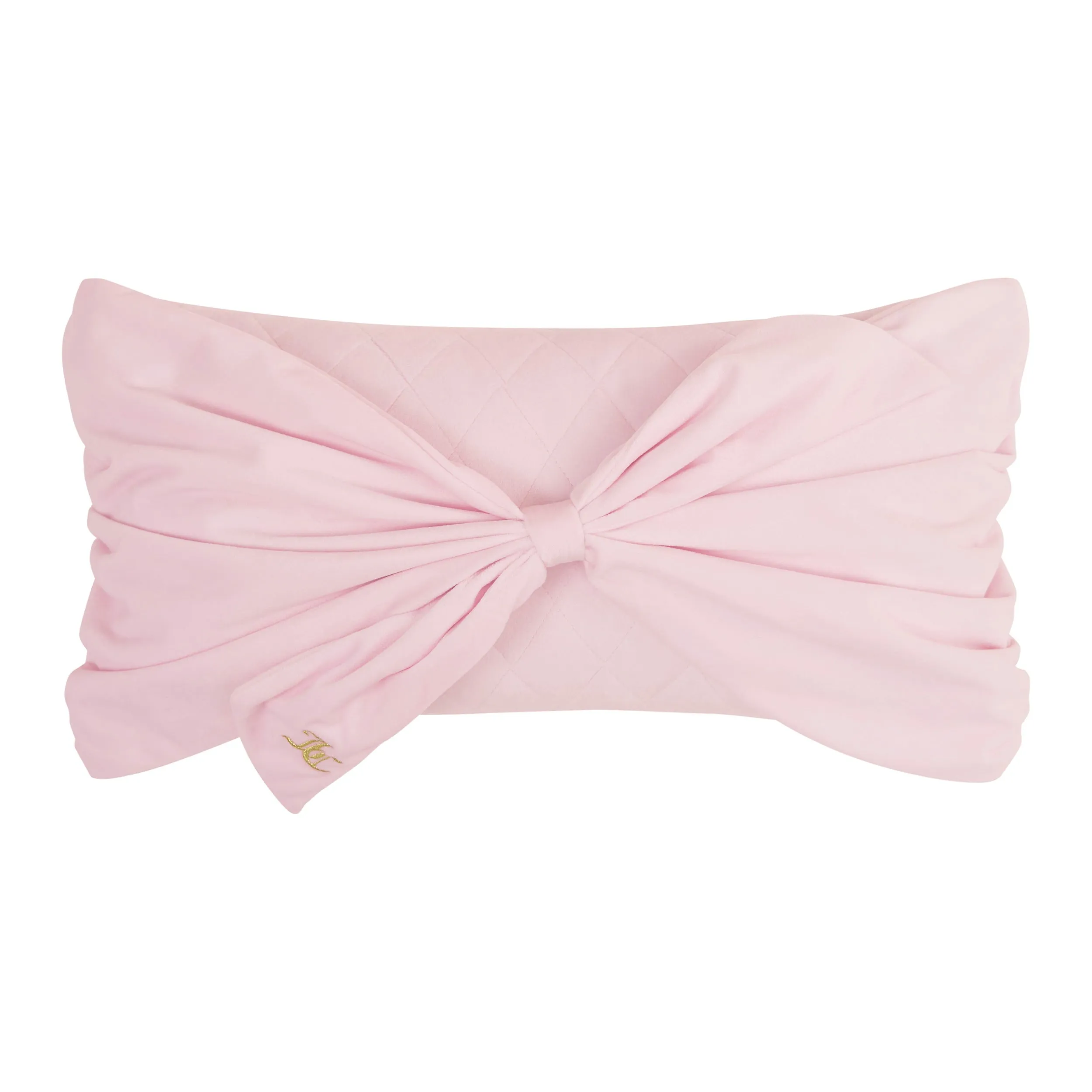 Velvet Bow Decorative Pillow