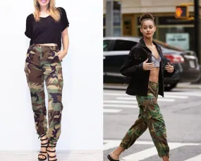 Vintage Camo Pants All Sizes Surplus Authentic Military Reclaimed Cargo Pants Sz. XXS-XL