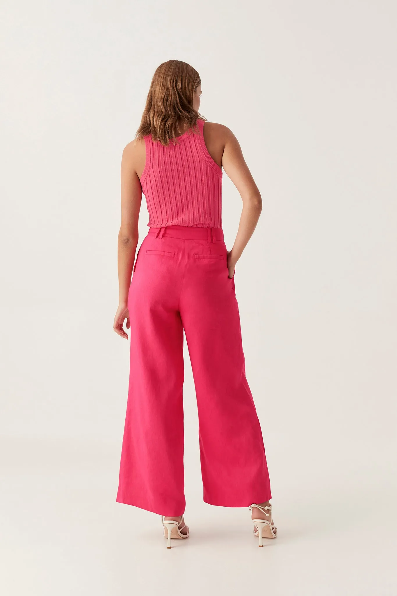 Vista High Waist Wide Leg Pant