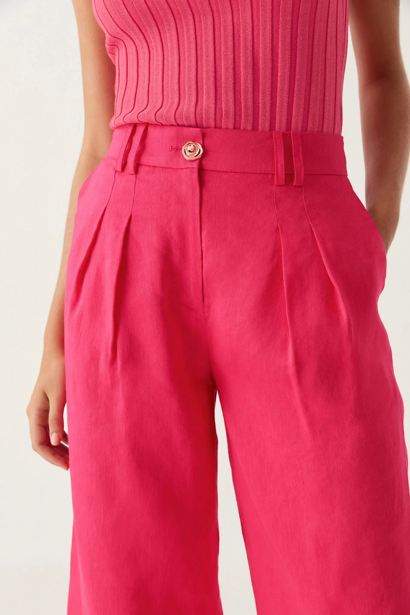 Vista High Waist Wide Leg Pant