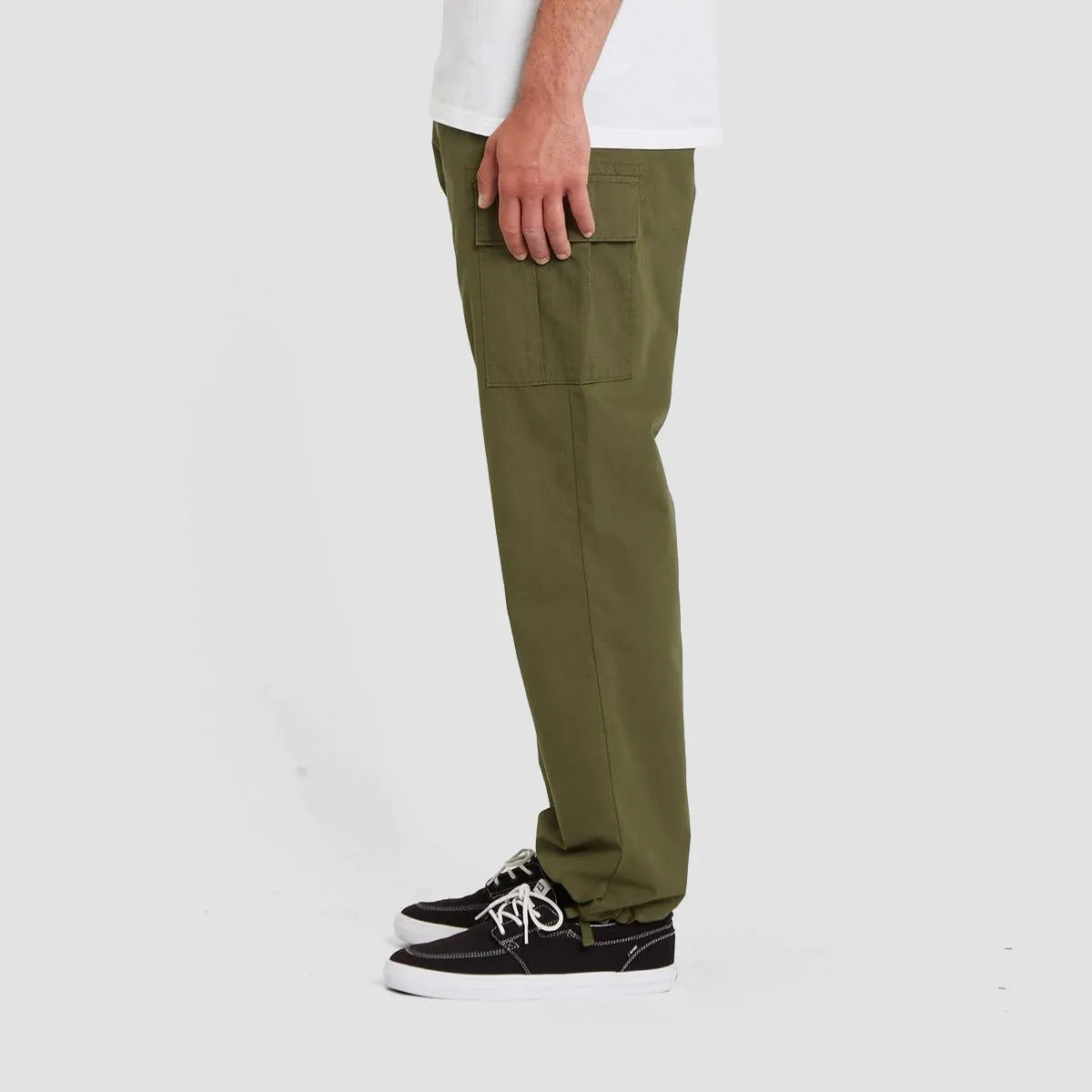 Volcom March Cargo Slub Pants Military