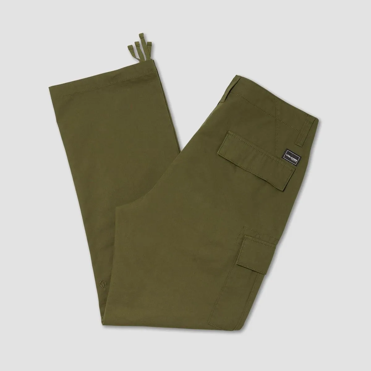 Volcom March Cargo Slub Pants Military